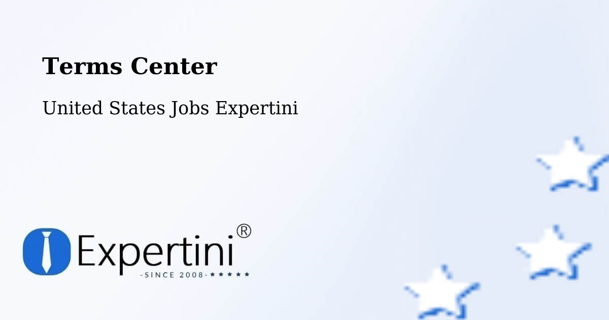 Terms of Service – Pacific - United States Jobs Expertini